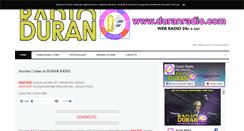 Desktop Screenshot of duranradio.com