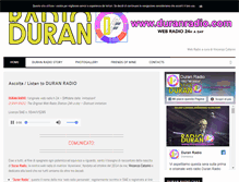 Tablet Screenshot of duranradio.com